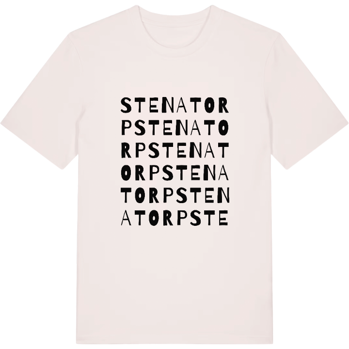 Stenatorp ordlek t-shirt – t-shirt från PinShirt
