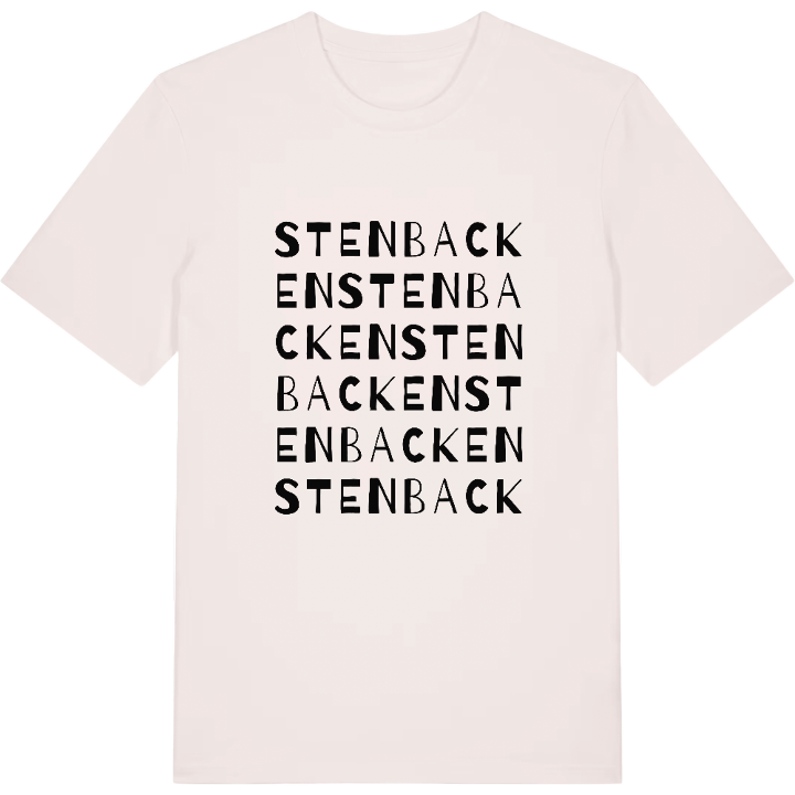 Stenbacken ordlek t-shirt – t-shirt från PinShirt