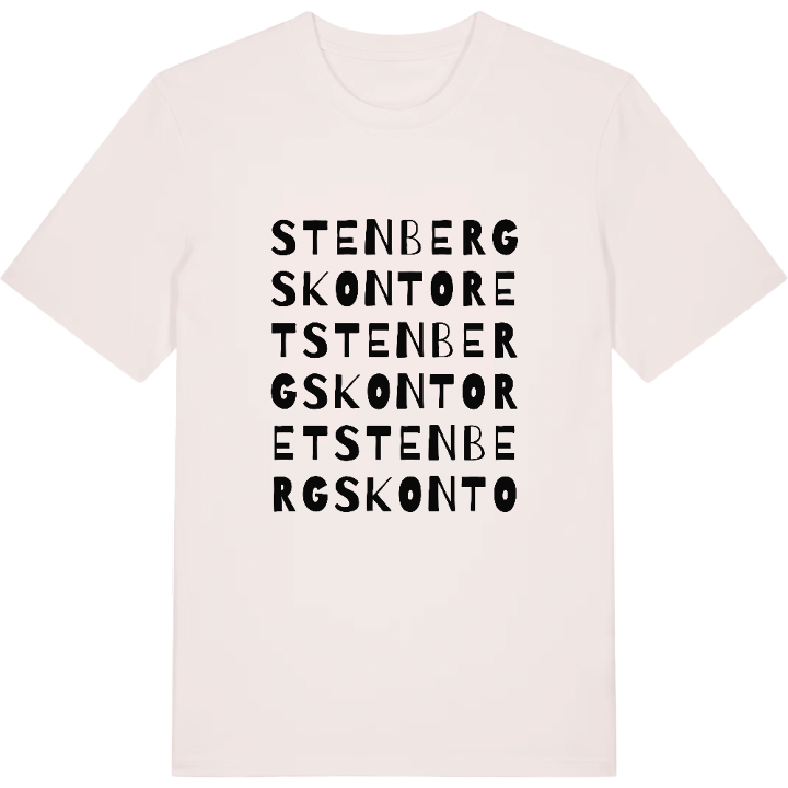 Stenbergskontoret ordlek t-shirt – t-shirt från PinShirt
