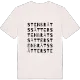 Stenbråtssätter ordlek t-shirt