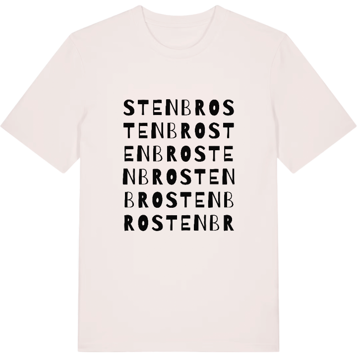 Stenbro ordlek t-shirt – t-shirt från PinShirt