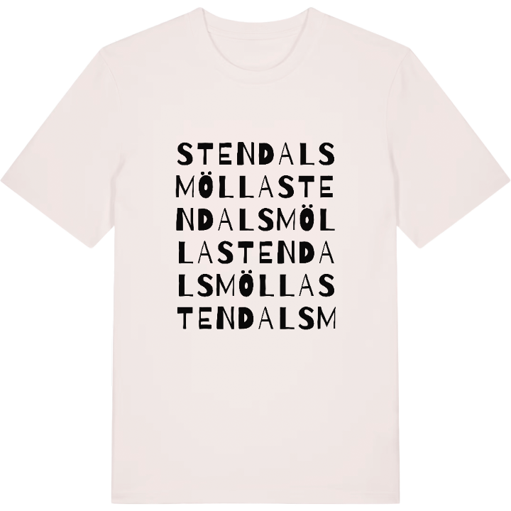 Stendalsmölla ordlek t-shirt – t-shirt från PinShirt
