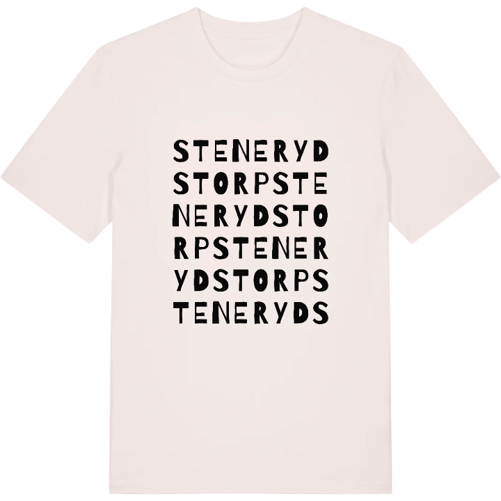 Stenerydstorp ordlek t-shirt – t-shirt från PinShirt
