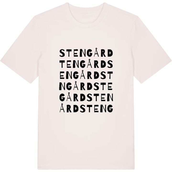 Stengård ordlek t-shirt – t-shirt från PinShirt