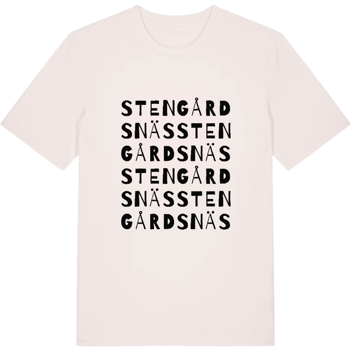 Stengårdsnäs ordlek t-shirt – t-shirt från PinShirt