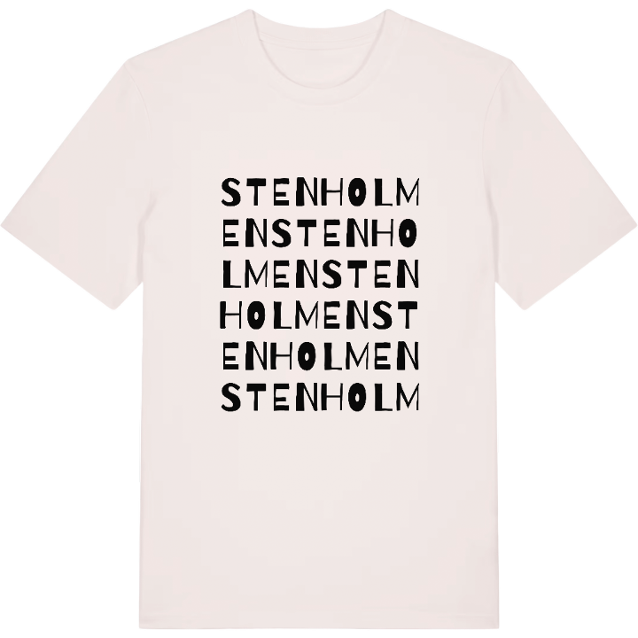 Stenholmen ordlek t-shirt – t-shirt från PinShirt