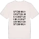Stenholmen ordlek t-shirt