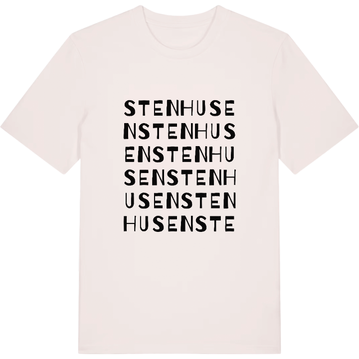 Stenhusen ordlek t-shirt – t-shirt från PinShirt