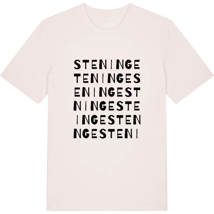 Steninge ordlek t-shirt – t-shirt från PinShirt