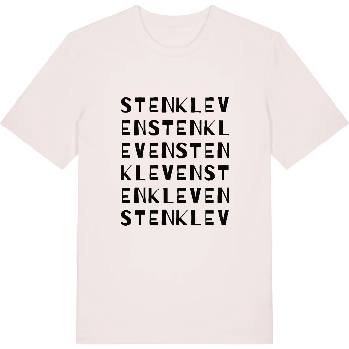 Stenkleven ordlek t-shirt – t-shirt från PinShirt