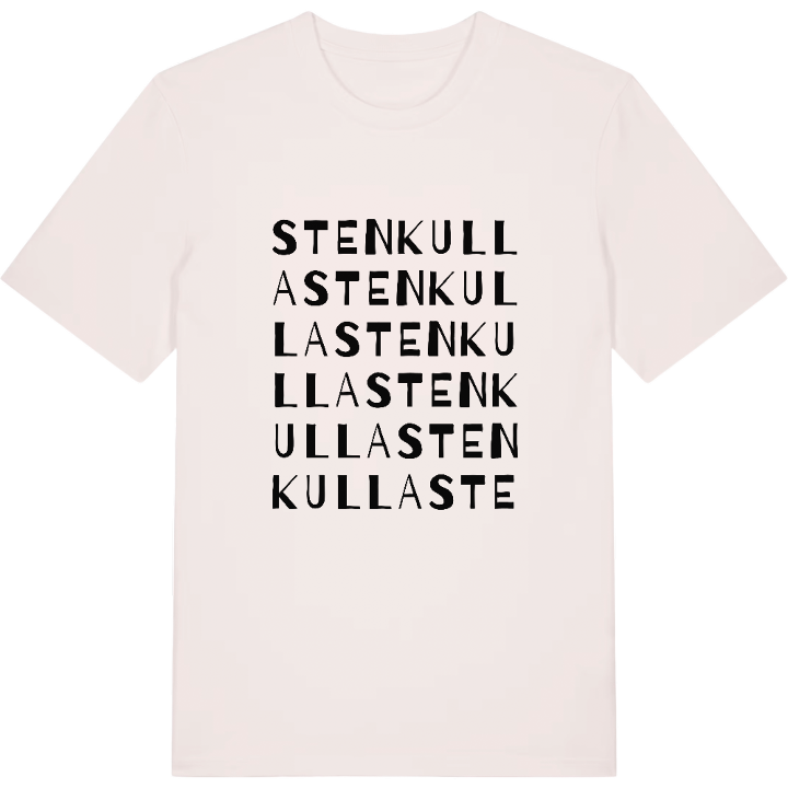 Stenkulla ordlek t-shirt – t-shirt från PinShirt