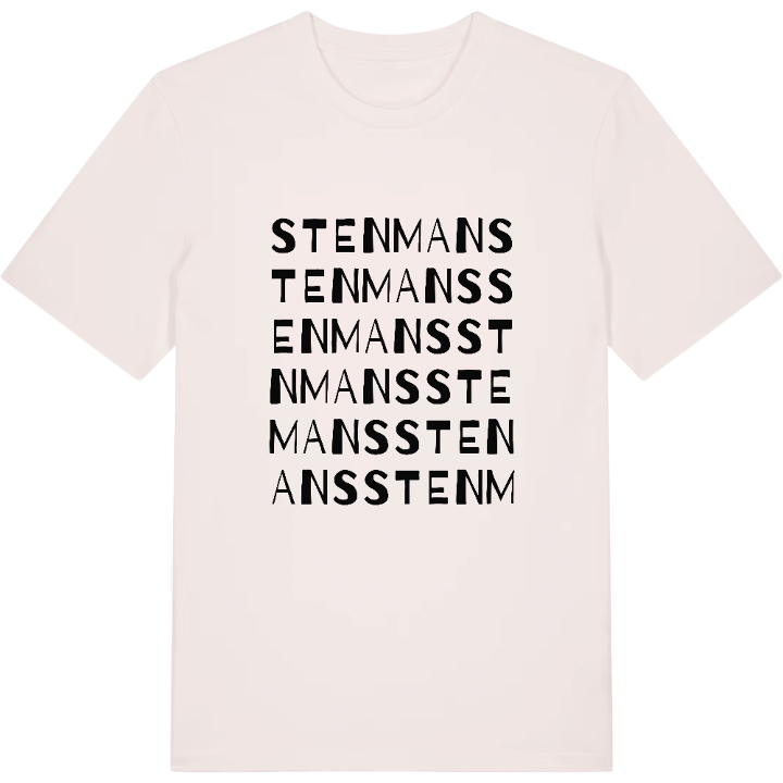 Stenmans ordlek t-shirt – t-shirt från PinShirt
