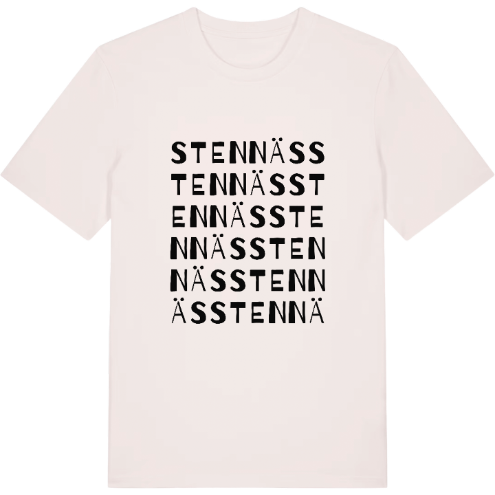 Stennäs ordlek t-shirt – t-shirt från PinShirt