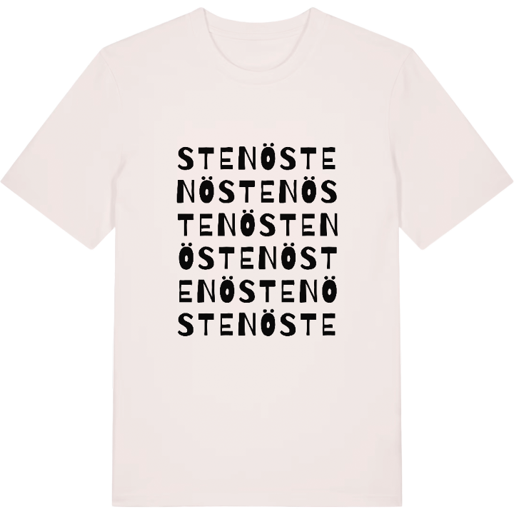 Stenö ordlek t-shirt – t-shirt från PinShirt