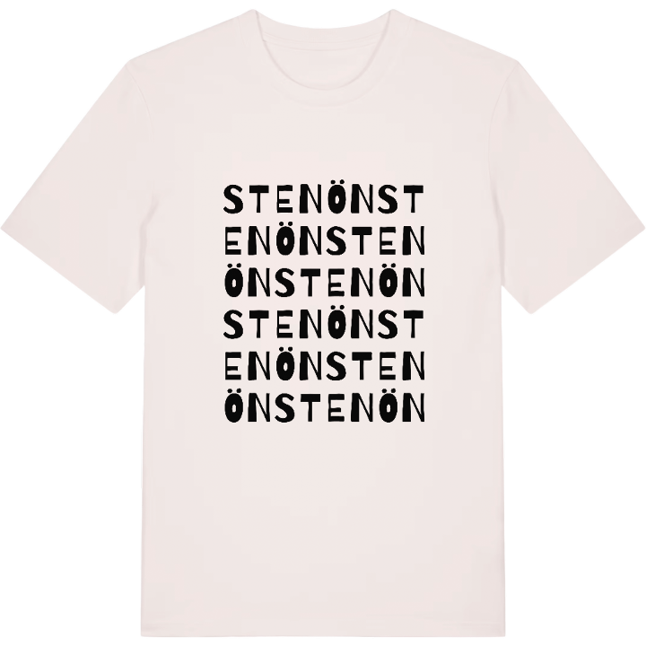 Stenön ordlek t-shirt – t-shirt från PinShirt