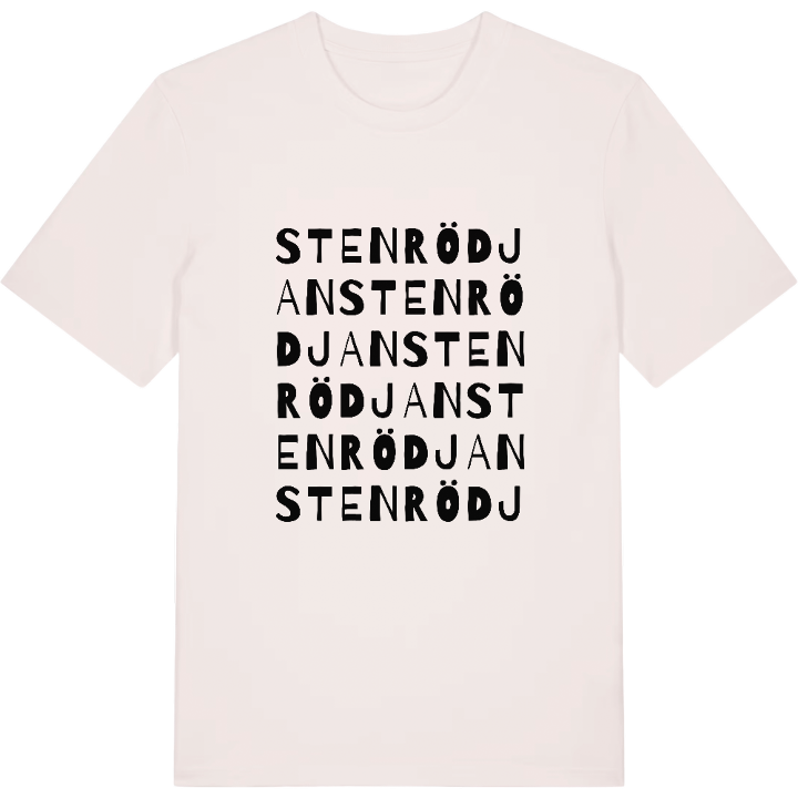 Stenrödjan ordlek t-shirt – t-shirt från PinShirt