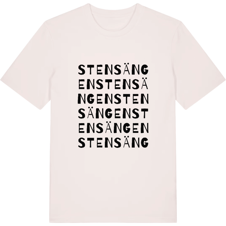 Stensängen ordlek t-shirt – t-shirt från PinShirt