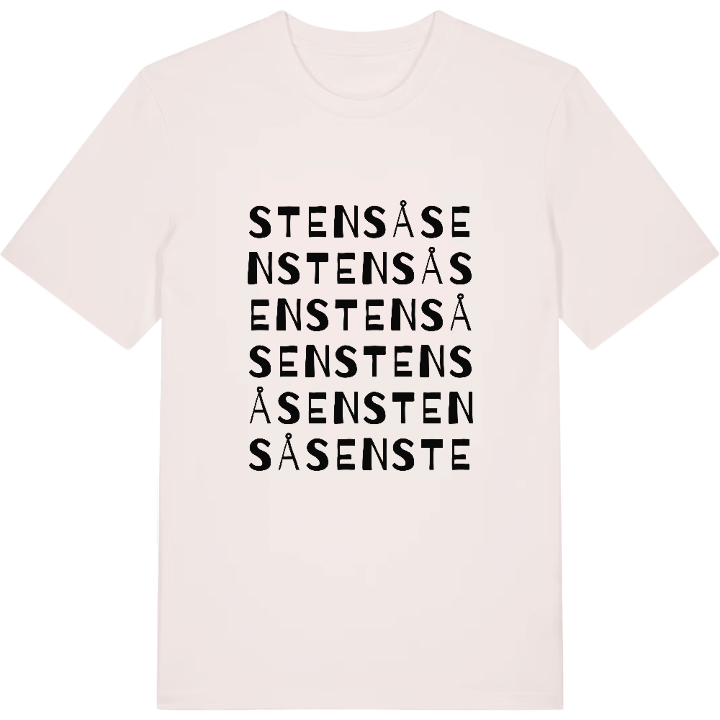 Stensåsen ordlek t-shirt – t-shirt från PinShirt
