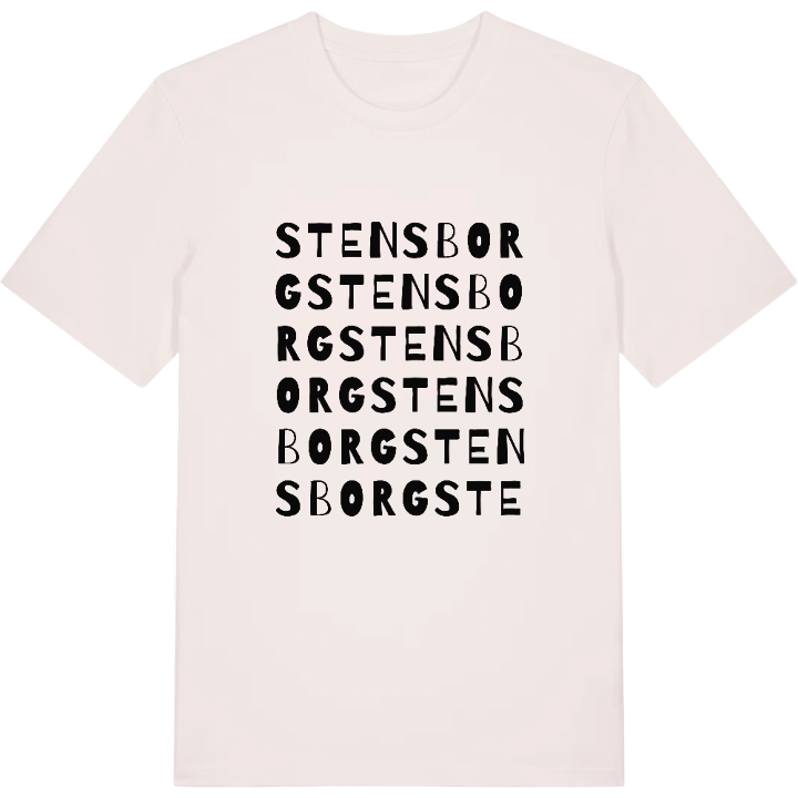 Stensborg ordlek t-shirt – t-shirt från PinShirt