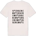 Stensered ordlek t-shirt