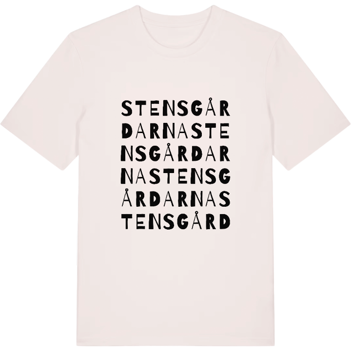 Stensgårdarna ordlek t-shirt – t-shirt från PinShirt