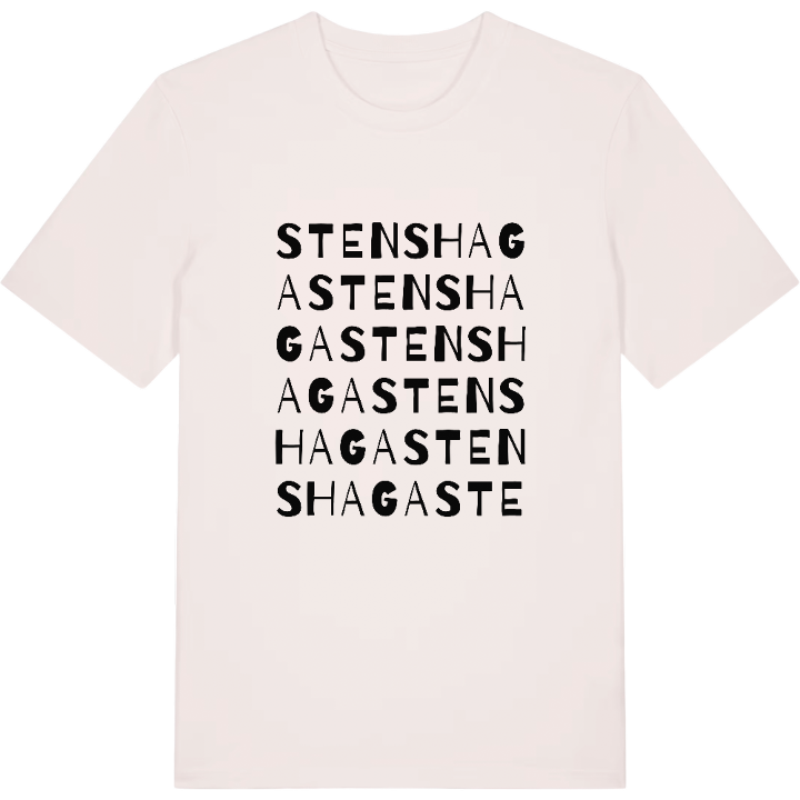 Stenshaga ordlek t-shirt – t-shirt från PinShirt