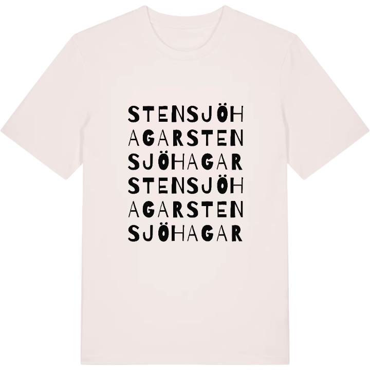 Stensjö hagar ordlek t-shirt – t-shirt från PinShirt
