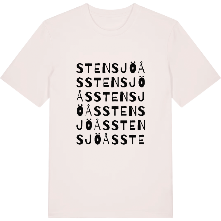 Stensjöås ordlek t-shirt – t-shirt från PinShirt