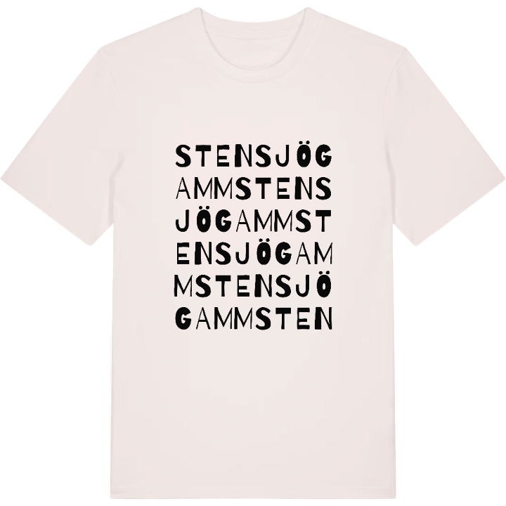 Stensjögamm ordlek t-shirt – t-shirt från PinShirt