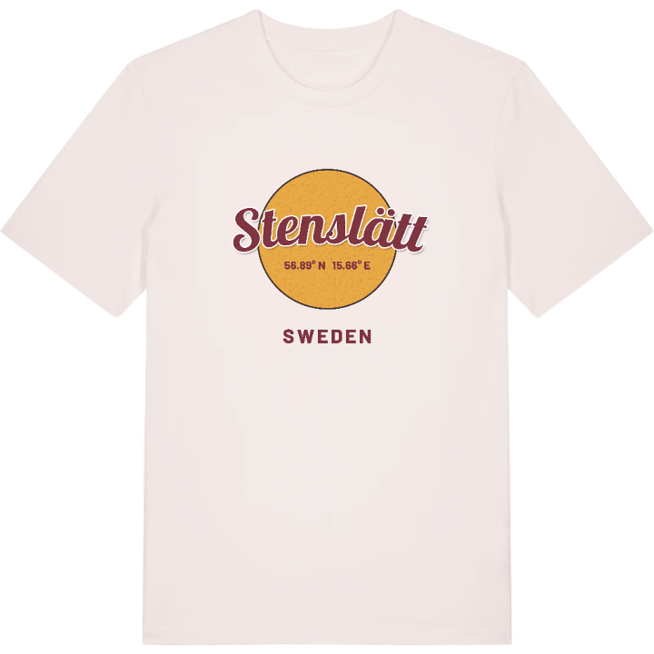 Stenslätt cirkel t-shirt – t-shirt från PinShirt