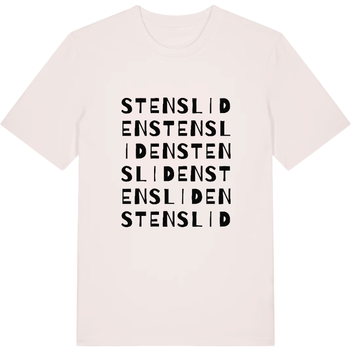 Stensliden ordlek t-shirt – t-shirt från PinShirt