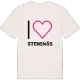 Jag älskar Stensnäs t-shirt stort tryck