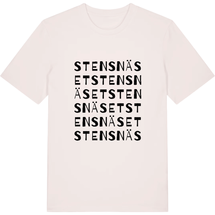 Stensnäset ordlek t-shirt – t-shirt från PinShirt