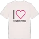 Jag älskar Stensnytan t-shirt stort tryck