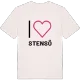Jag älskar Stensö t-shirt stort tryck