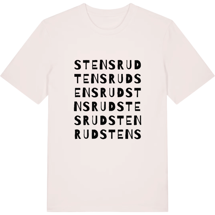 Stensrud ordlek t-shirt – t-shirt från PinShirt