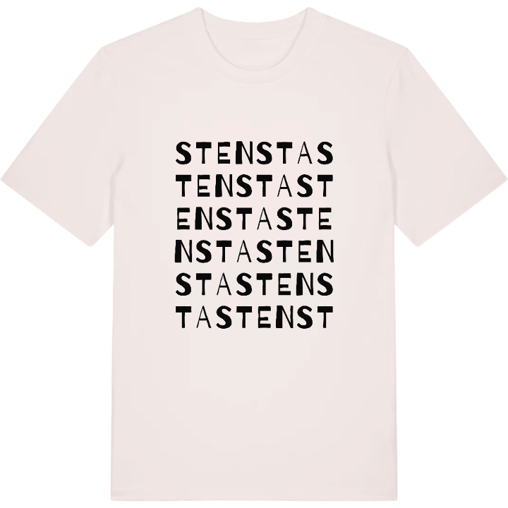 Stensta ordlek t-shirt – t-shirt från PinShirt