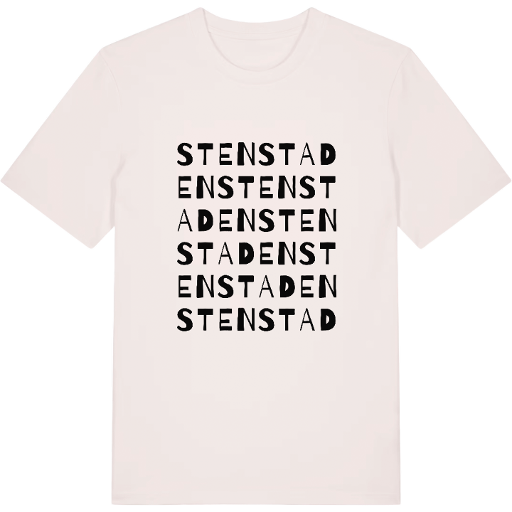 Stenstaden ordlek t-shirt – t-shirt från PinShirt
