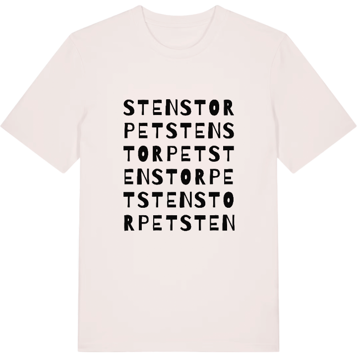 Stenstorpet ordlek t-shirt – t-shirt från PinShirt