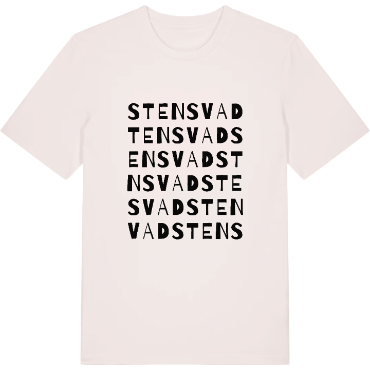Stensvad ordlek t-shirt – t-shirt från PinShirt
