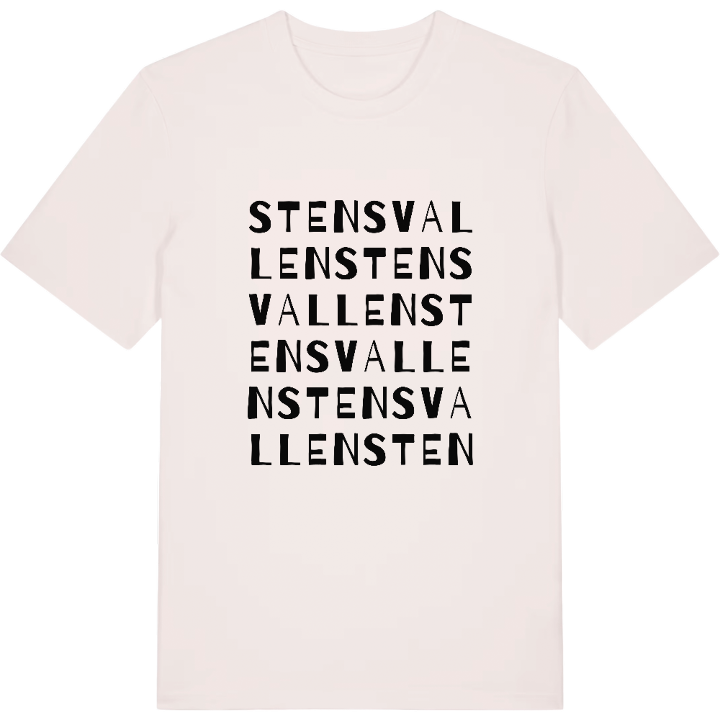 Stensvallen ordlek t-shirt – t-shirt från PinShirt