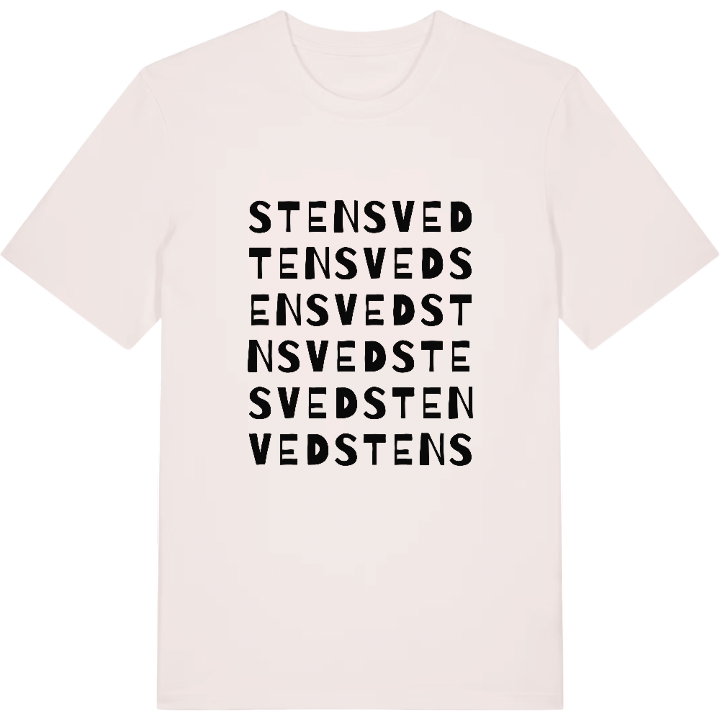 Stensved ordlek t-shirt – t-shirt från PinShirt
