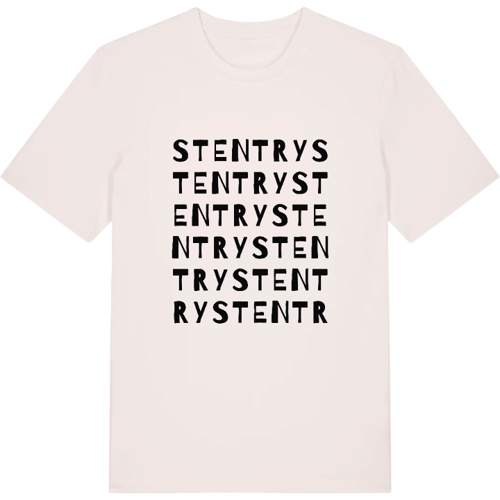 Stentry ordlek t-shirt – t-shirt från PinShirt