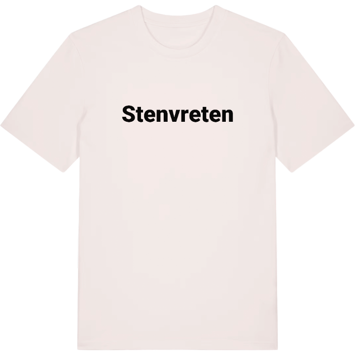 Stenvreten fetstil t-shirt – t-shirt från PinShirt