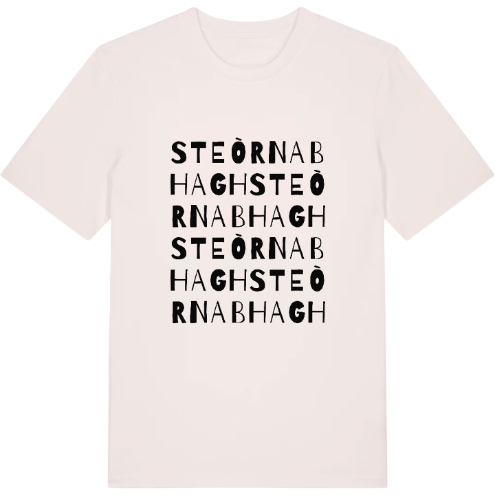 Steòrnabhagh ordlek t-shirt – t-shirt från PinShirt