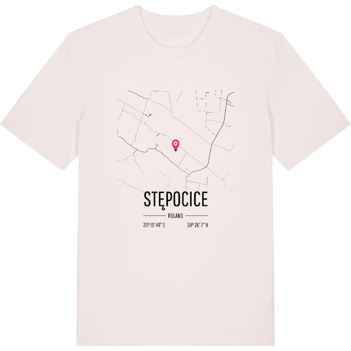 Stępocice karta t-shirt – t-shirt från PinShirt