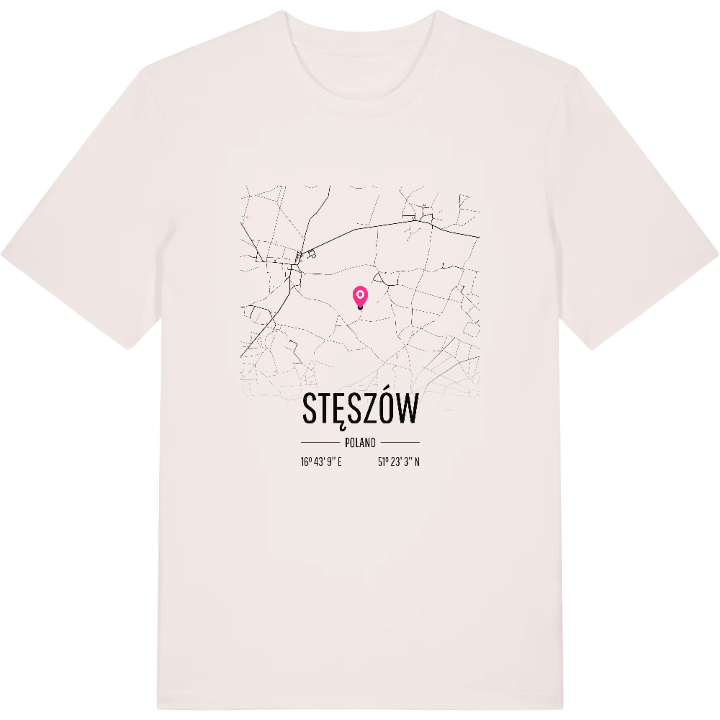 Stęszów karta t-shirt – t-shirt från PinShirt