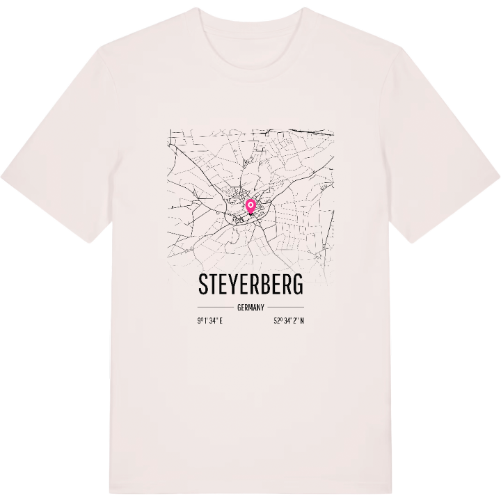 Steyerberg karta t-shirt – t-shirt från PinShirt