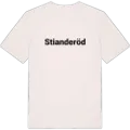 Stianderöd fetstil t-shirt