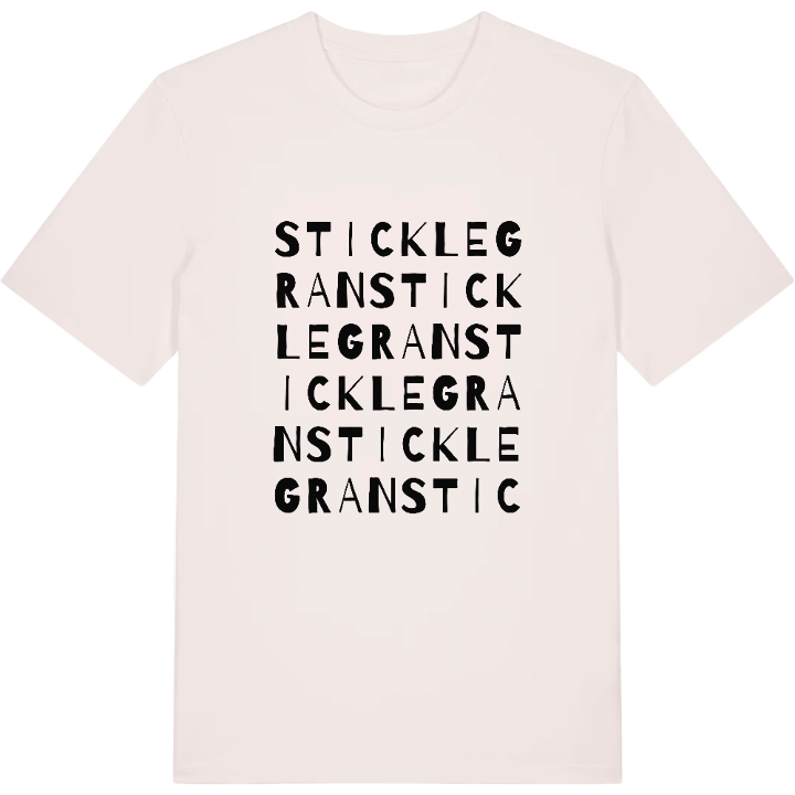 Sticklegran ordlek t-shirt – t-shirt från PinShirt